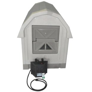 Dog house with hotsell built in heater